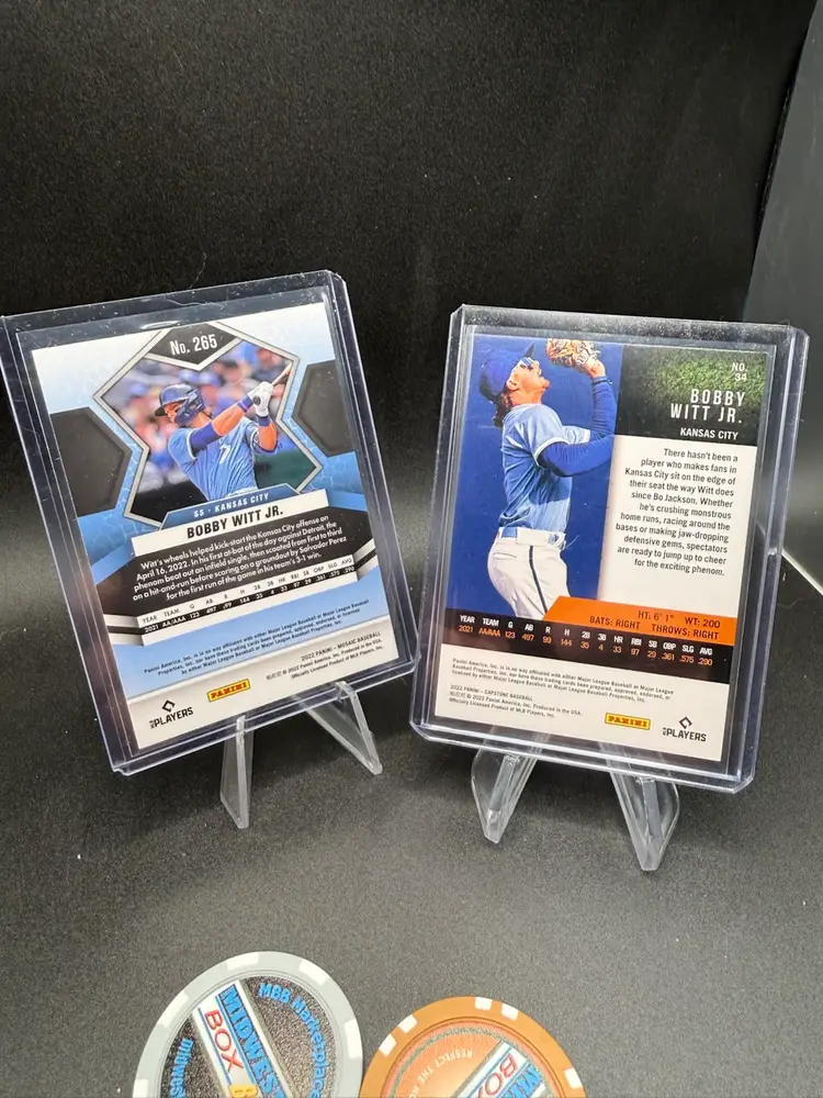 Bobby Witt Jr RC Lot Kansas City Royals