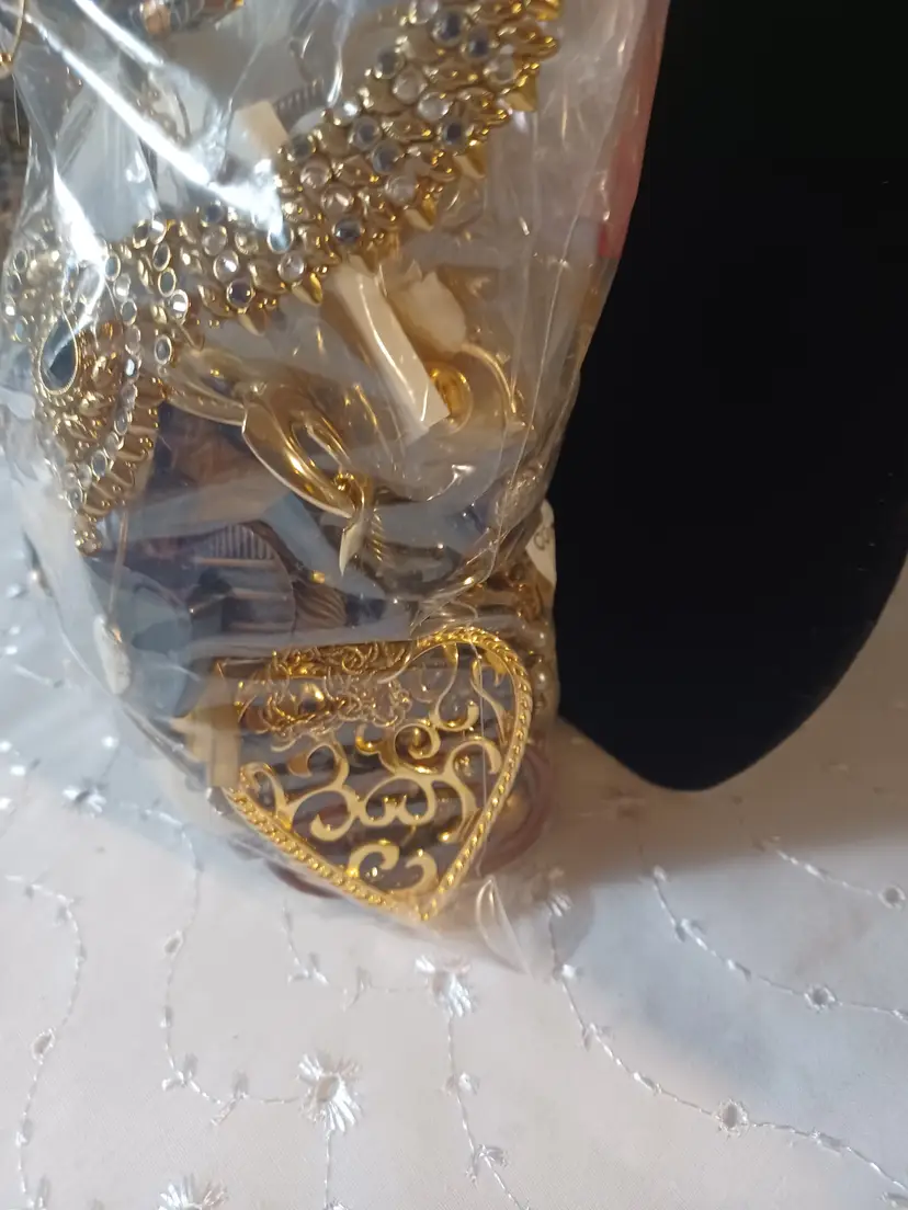 2 1/2 pounds of black and gold goodies!