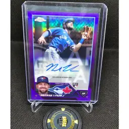 2023 Topps Chrome Nathan Luke's Auto