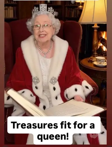 Treasures Fit For A Queen! With Claudine