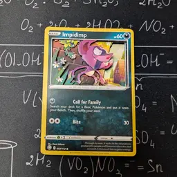 Custom Impidimp 3d art Pokemon card
