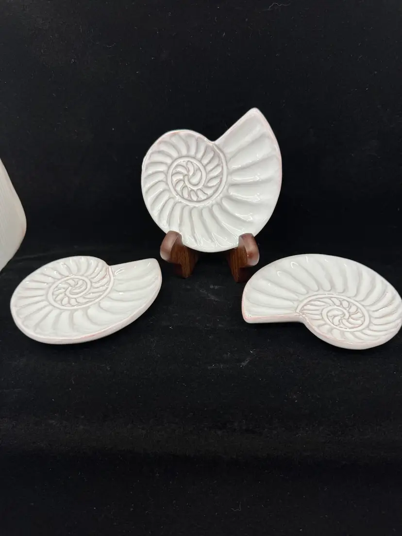 3 Mudpie Shell Butter Pats