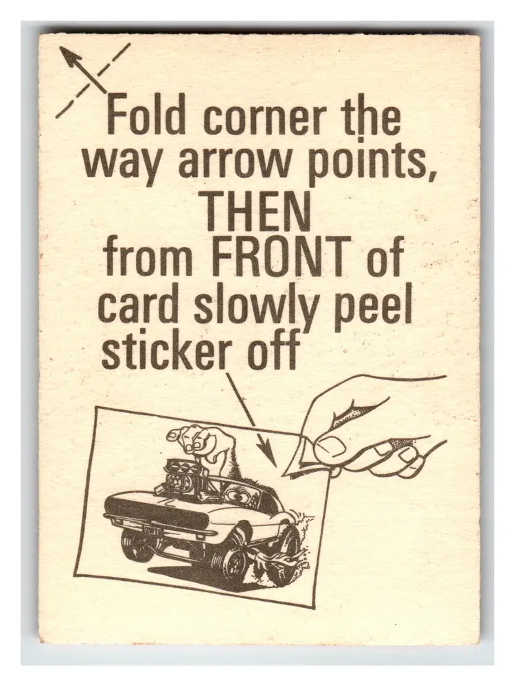 VINVARMA Sticker Single #100 Monster VW Beetle Hot Odd Rods