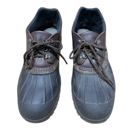LL Bean Men's Rubber And Leather Boots/Shoes Size 11 Used