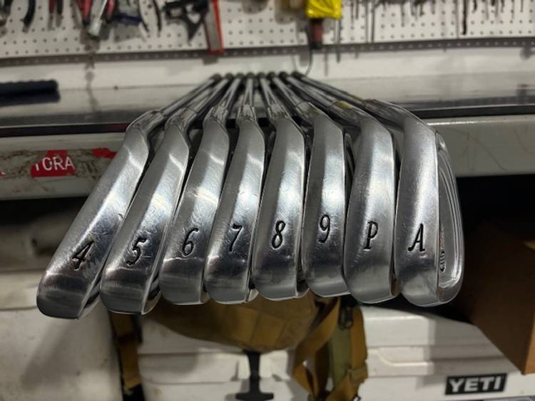 Miura Giken CB-2003 Forged Irons (8-pc: 4–PW, AW) — Dynamic Gold Lite S300, Stiff