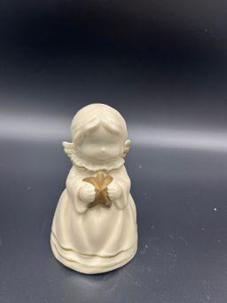 Vintage Giftco Porcelain Angel Bell - Christmas Decor