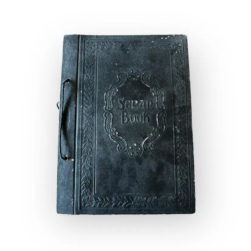 Vintage Scrapbook Filled with Clippings, Photos, Religious Text and More. 1950s.