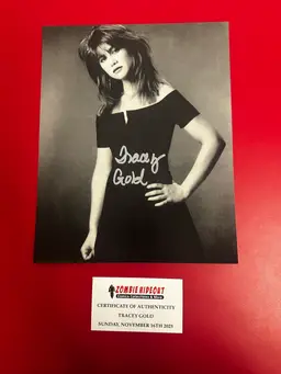 Tracey Gold Growing Pains Carol Seaver Autograph 8x10 Zombie Hideout Store COA