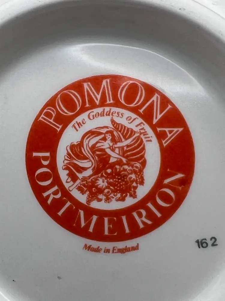 Portmeirion Porcelain Pamona Teapot