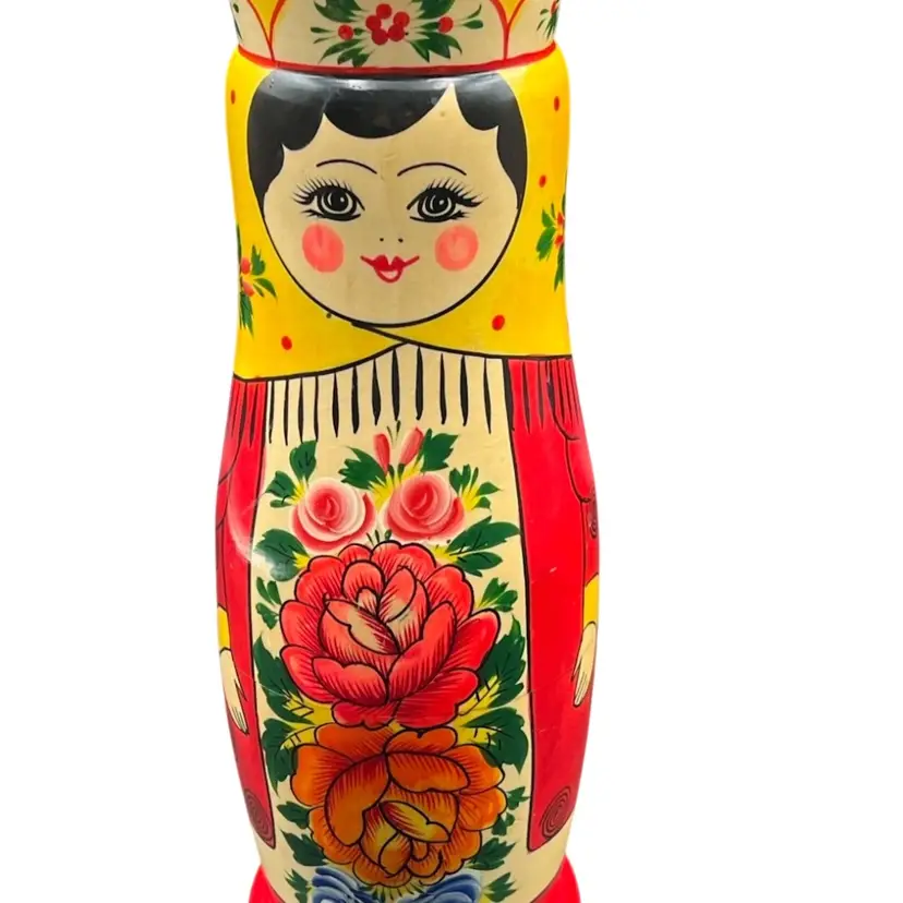 Vintage Russian Bottle Holder