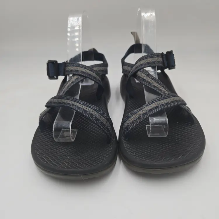 CHACO Z/1 Classic Unisex Kids Blue Black Adjustable Straps Outdoor Sandals Sz 6
