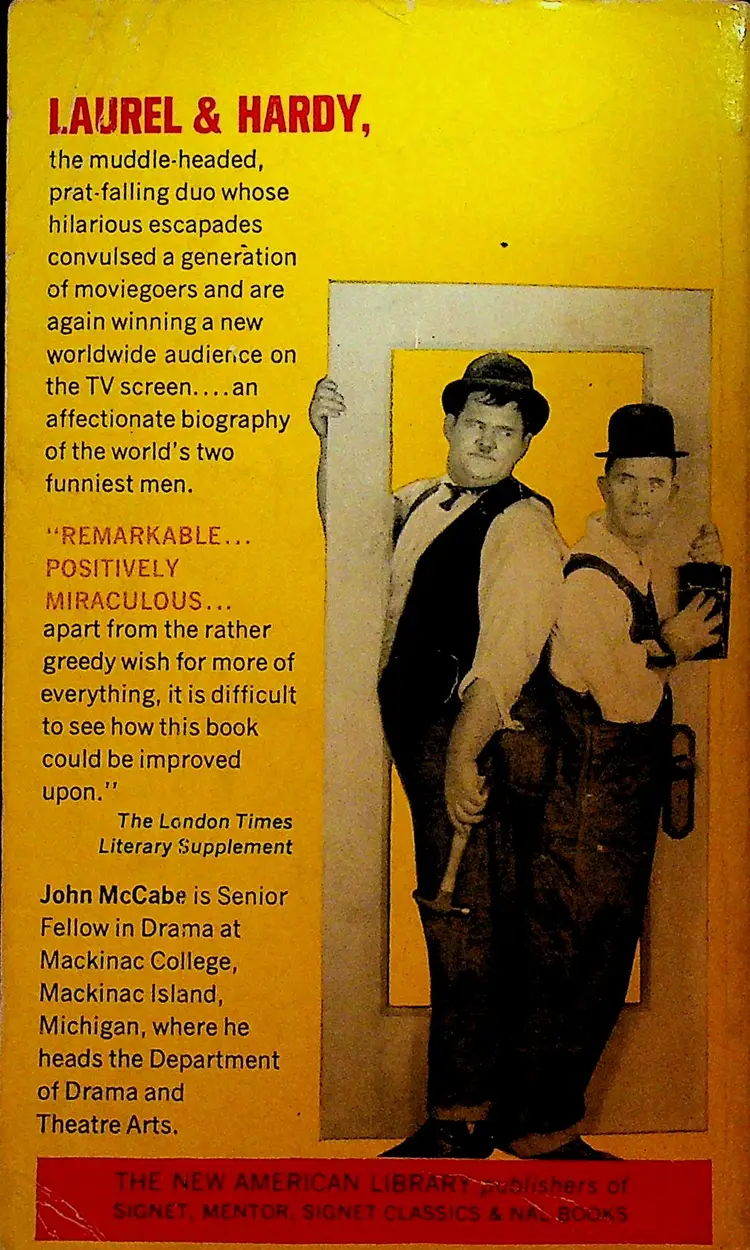 An Affectionate Biography of Laurel and Hardy