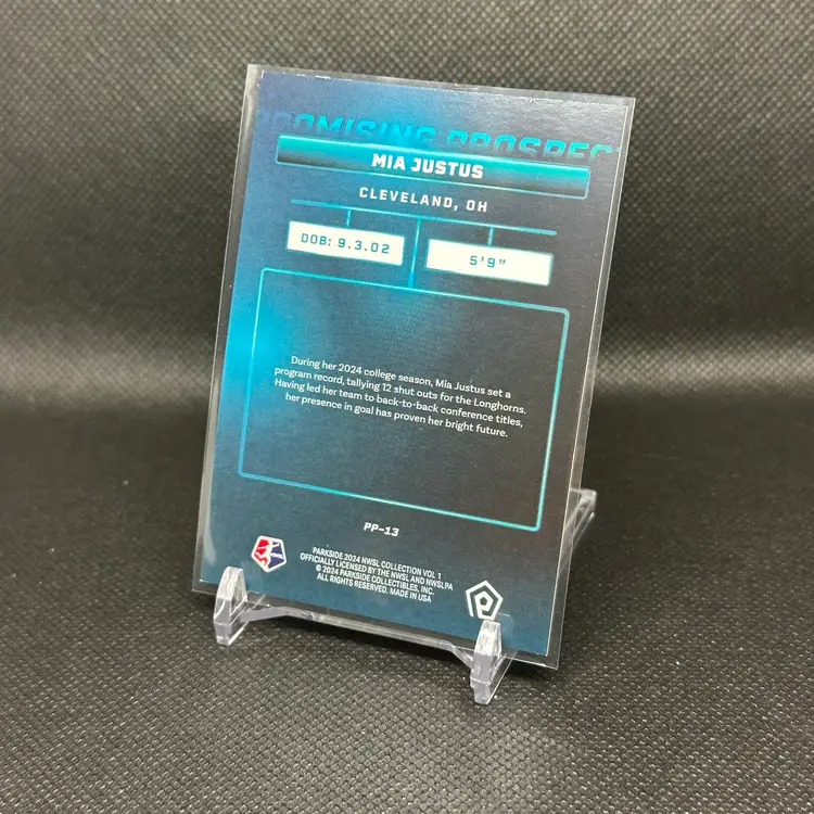 Mia Justus Promising Prospects 24/30 Utah Royals - 2025 Parkside