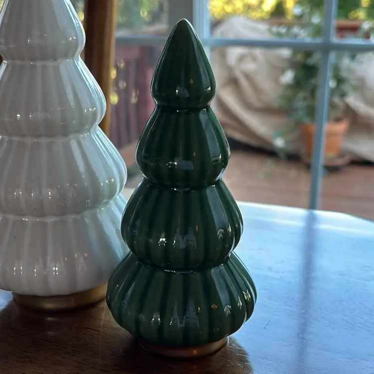 Christmas Tree Pair - Ceramic
