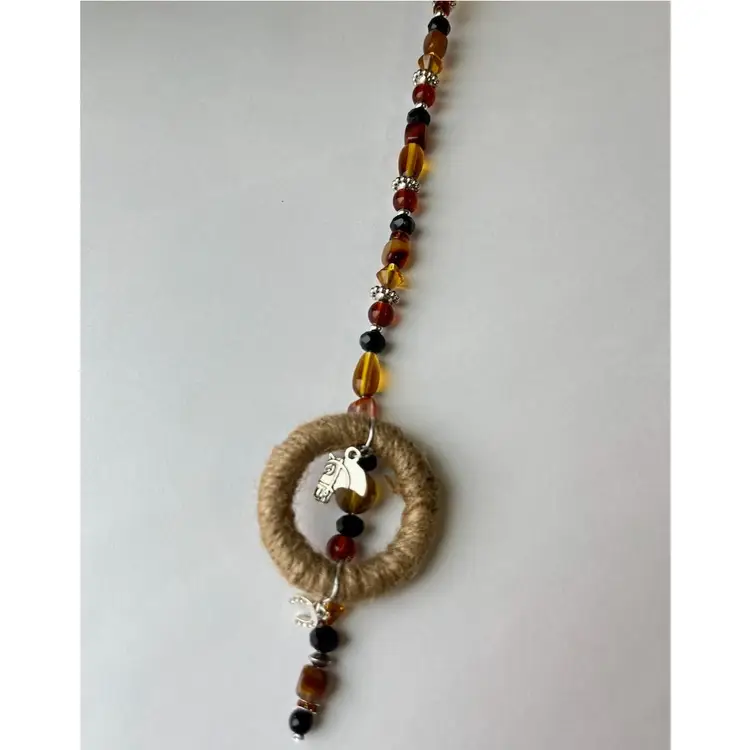 Taylor Swift Inspired Evermore Cowboy Like Me Suncatcher Strand Decor 