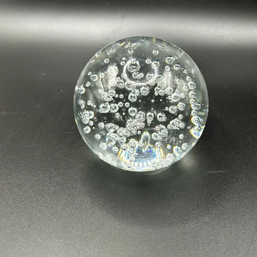 Controlled Bubble Paperweight