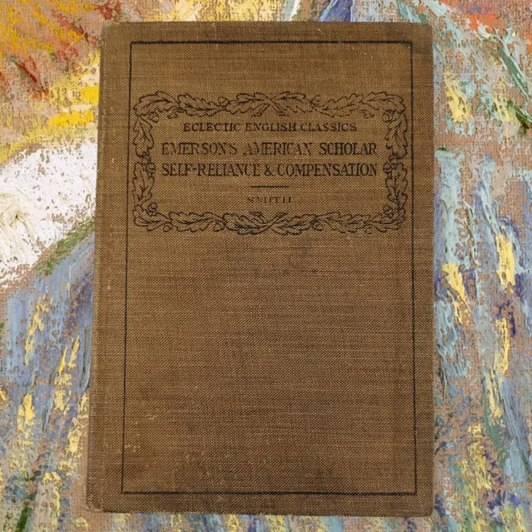 Eclectic English Classics American Scholar Ralph Waldo Emerson 1921 Hardcover