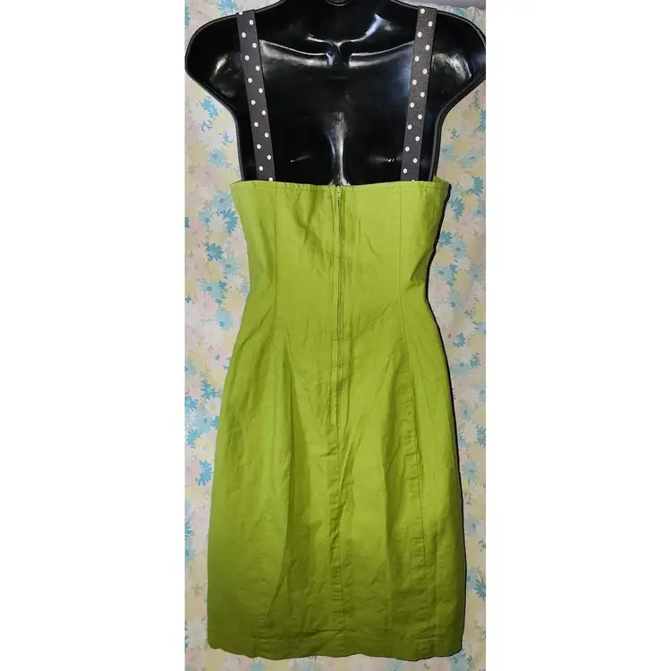 ✨️ 1980s Avocado Dress By "YES Clothing" ✨️