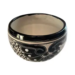 Item #416 Talavera Round Pot/Bule, Large size mini