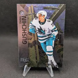 Danil Gushchin 2023-24 Skybox Metal Universe Rookie Card (RC) #166 - San Jose Sharks