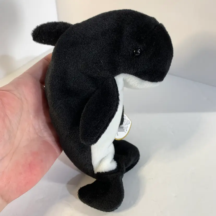TY Beanie Baby Whale "Waves"