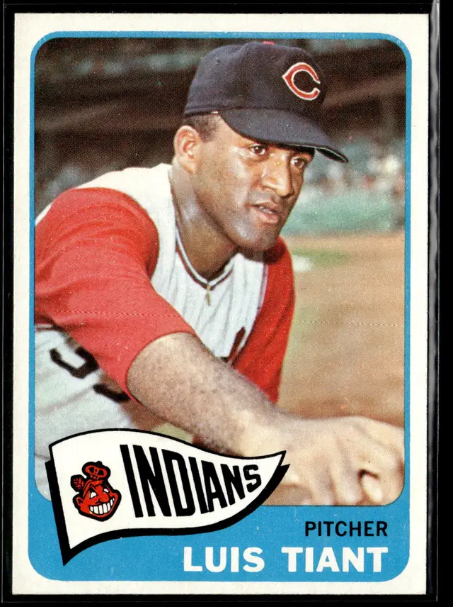 #68 Luis Tiant 1965 Topps #145 Rookie *LIVE AUCTION*