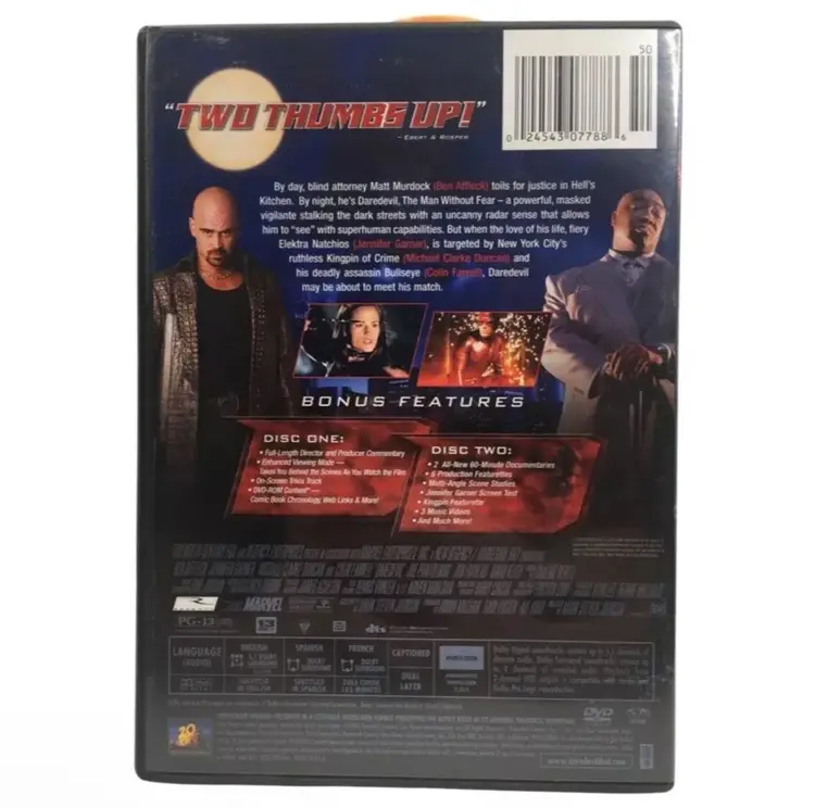 Daredevil 2003 Widescreen Used DVD 2 Disc