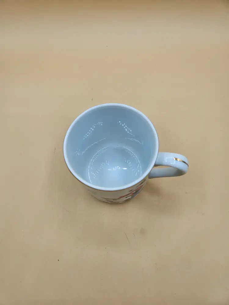 Vintage Disney Characters Gold Trim Mug