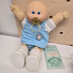 Vintage Cabbage Patch Kid Doll With pacifier