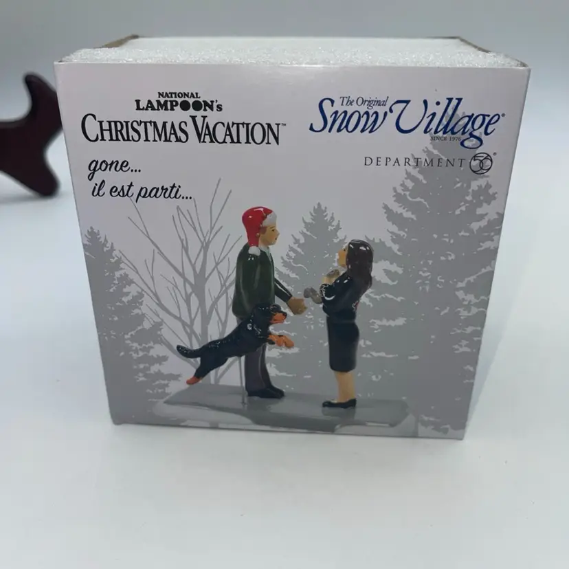 Snow Village National Lampoons Christmas Vacation Gone #6009789 Clark Margot