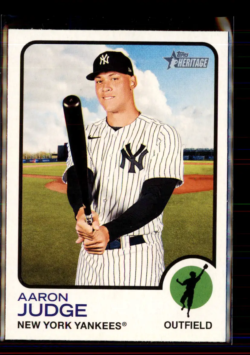 Aaron Judge 2022 Topps Heritage #44 - New York Yankees - (2-83)