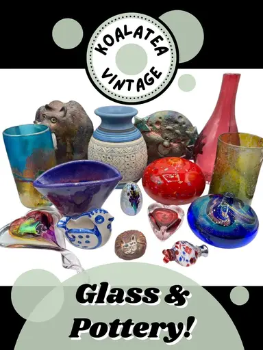 So Much Signed Glass & Pottery!! w/ Koalatea Vintage 🐨