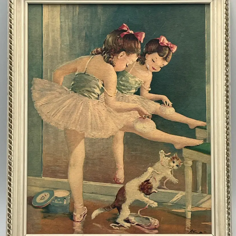 Dance Time- Lithograph By August Albo
