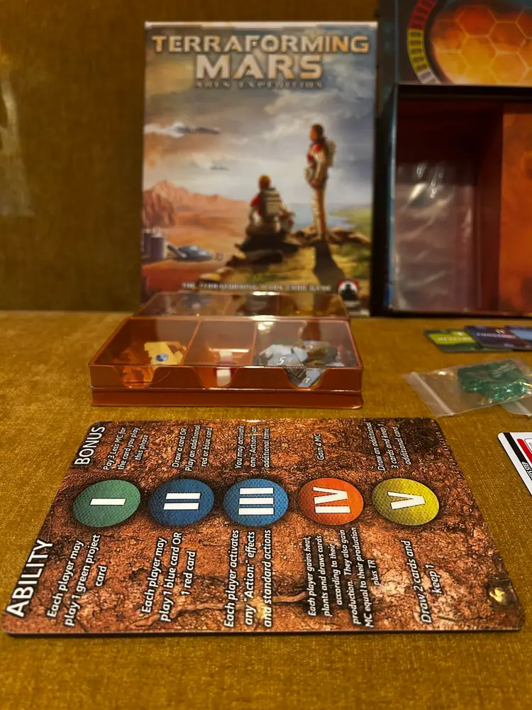 Terraforming Mars : Ares Expedition : Kickstarter Edition