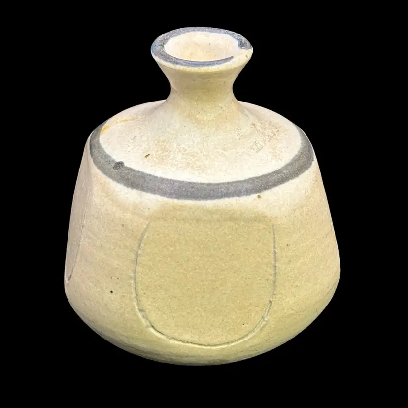 Stoneware Pottery Weed Pot Bud Vase 4”