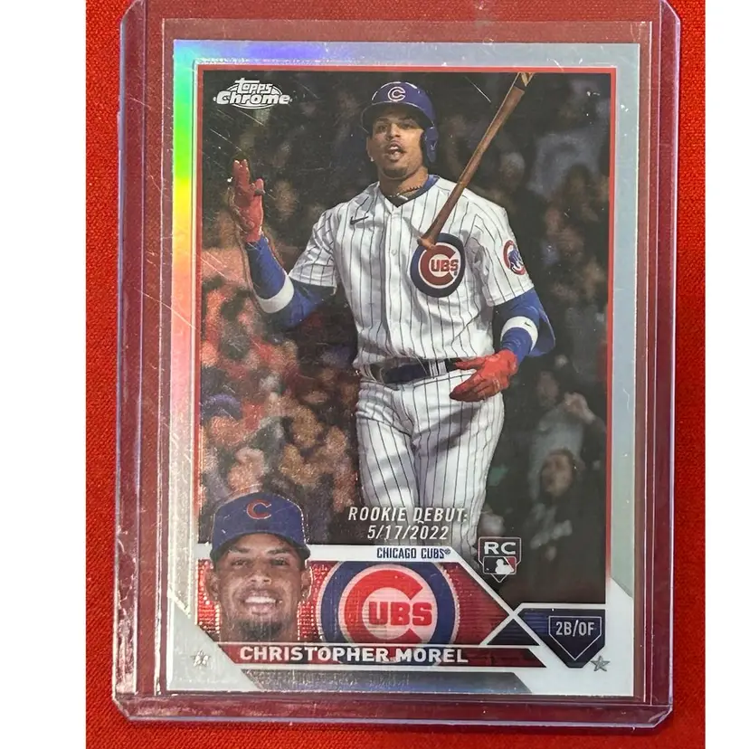 Christopher Morel 2023 Topps Chrome Chicago Cubs