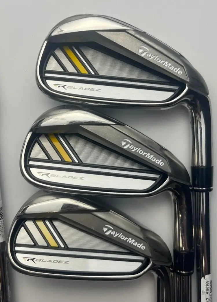 TaylorMade RBladez Irons 4-PW - RockFuel Stiff Shafts +0.5" - Very Good