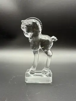 Heisey Glass Horse