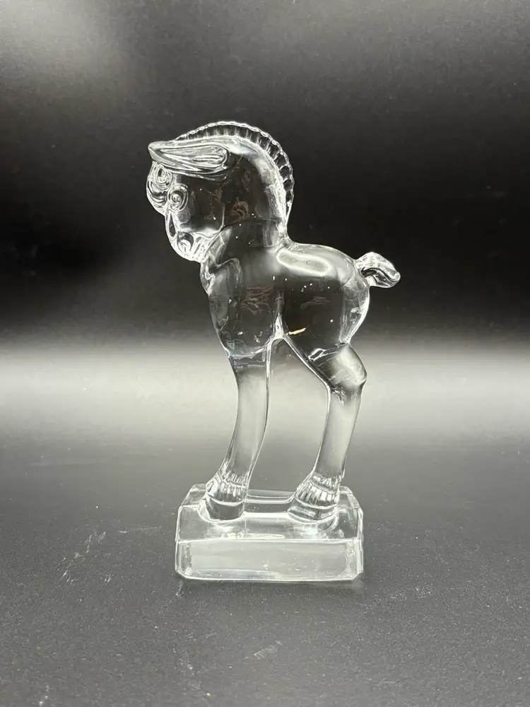 Heisey Glass Horse