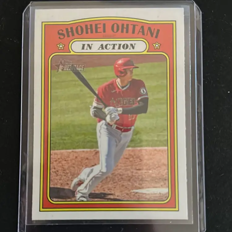 2021 Topps Heritage Ohtani