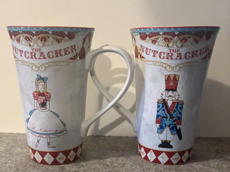 Set of 2 222 Fifth Nutcracker  Coffee Mug  # 3044