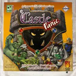 Castle Panic (1st Ed) Tower Defense Board Game - Slightly Used + 3 Expansions