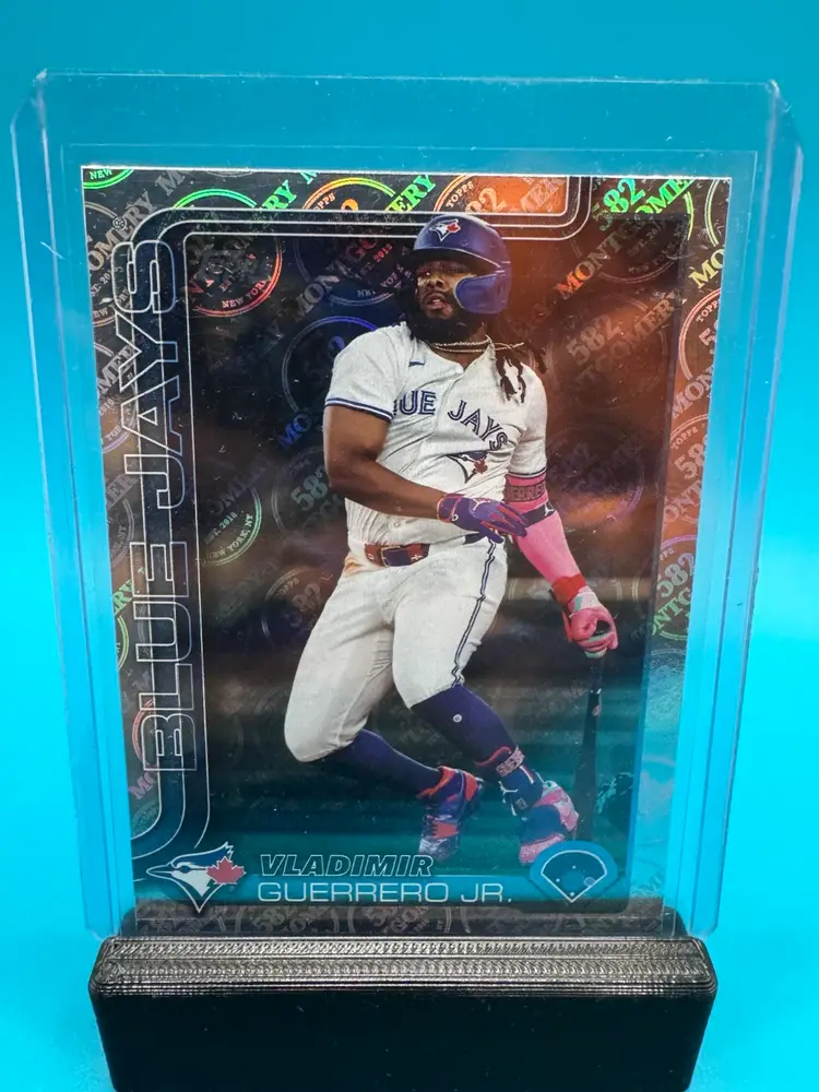 Vlad Guerrero Jr. Topps Montgomery Club Foil Toronto Blue Jays