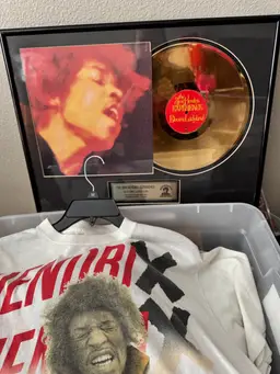 Jimi Hendrix Gold Record
