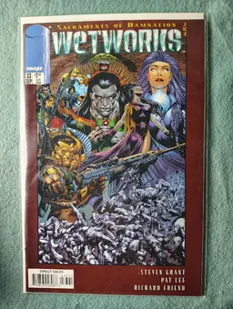1997 Wetworks #33 Sacraments of Damnation Cover 1st Print Direct Edition