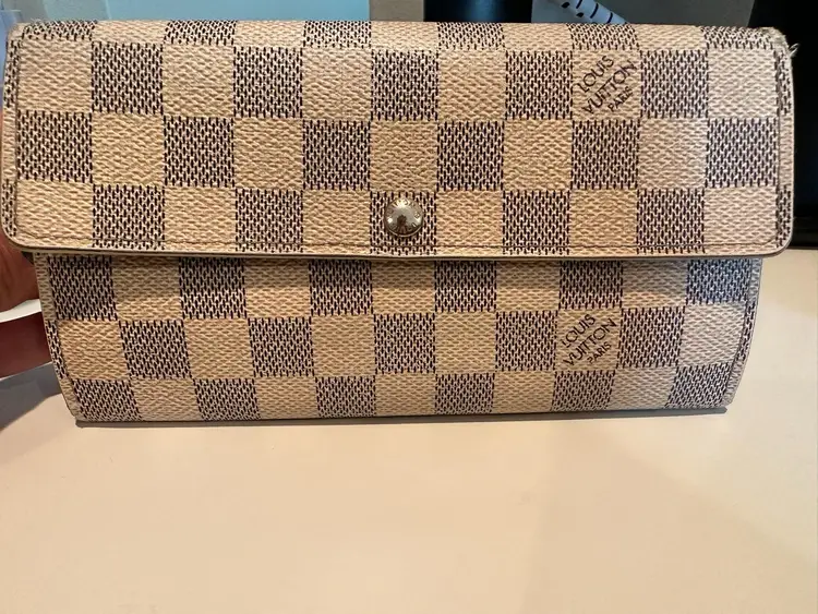 Louis Vuitton Damier Azure Sarah Wallet