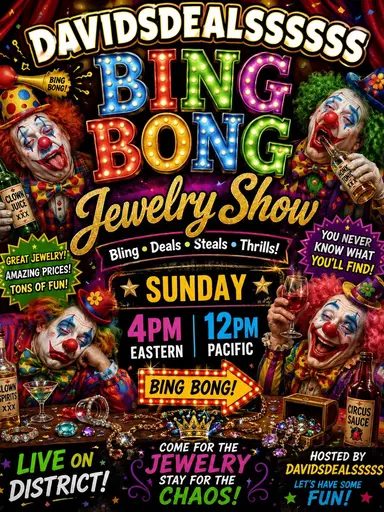 The Bing Bong Jewelry Show No Bongs For Sale 