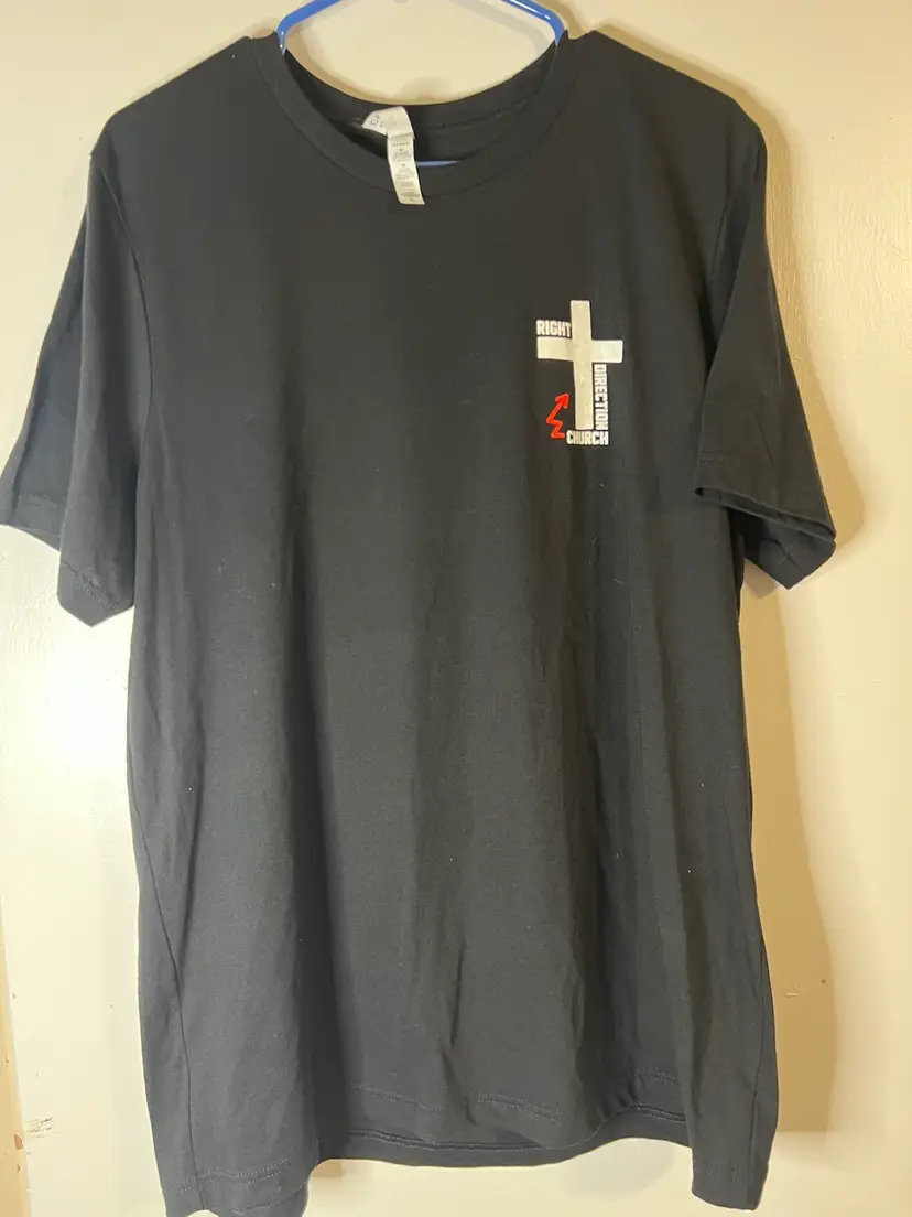 Mens Xl Right Direction Church Christian Tshirt