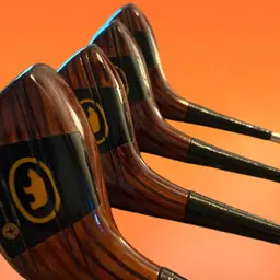 Classic persimmon wood heads,
Vintage Jack Nicklaus by MacGregor Wood Golf Clubs – 1, 3, 4, 5