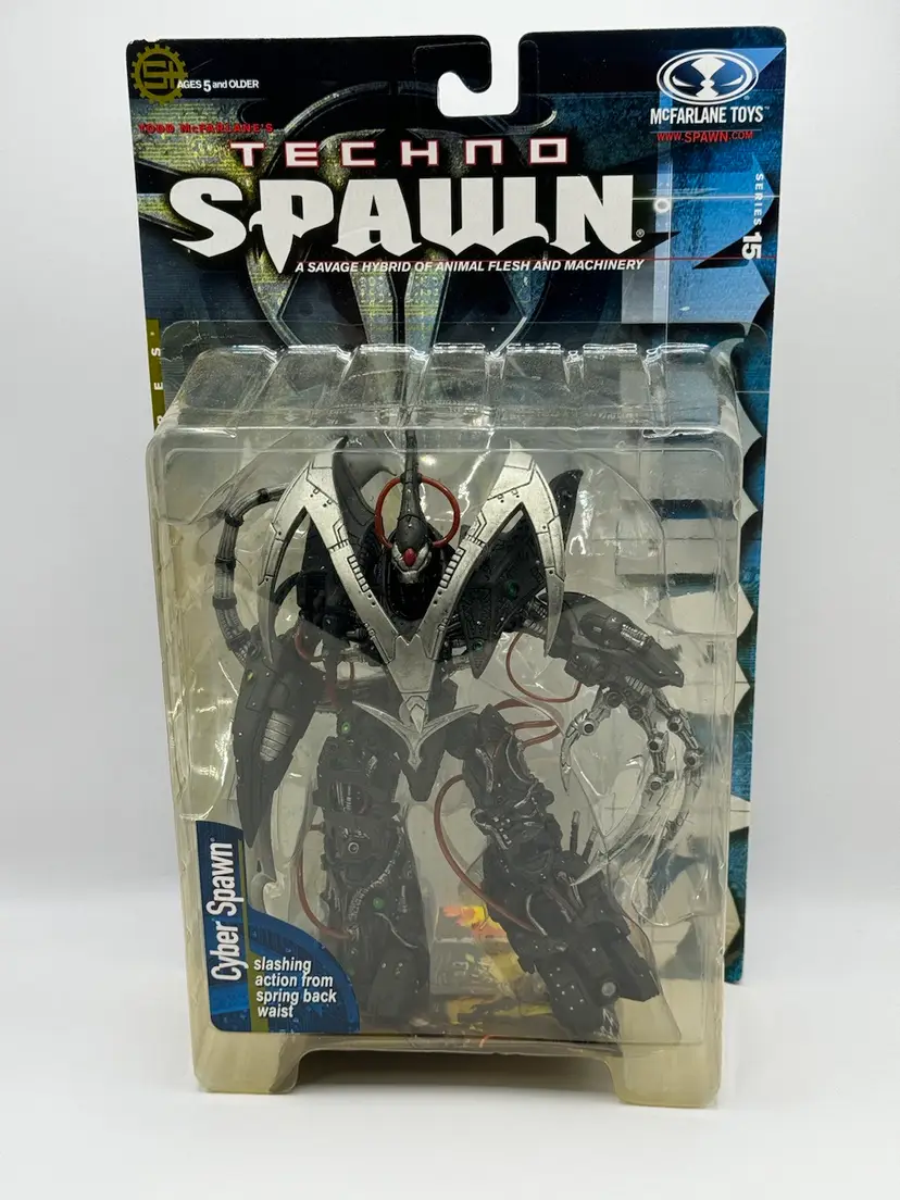 Techno Cyber Spawn McFarlane Toys Series 15 Action Figure 1999 NIP